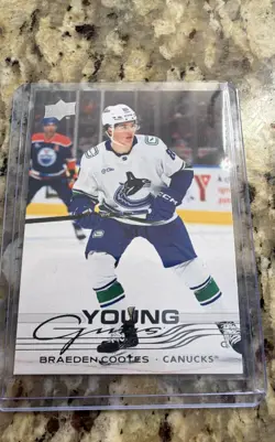 2025-26 Upper Deck Series 2 - Young Guns Braeden Cootes #497 (RC) - Image 1