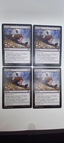 MTG Gravedig X 4 - Common, NM/M - Image 1