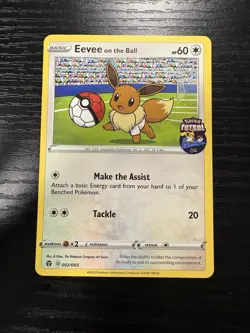 EEVEE on the Ball Promo Cards Promo Regular Basic Eng HP60 002/005 2020 - Image 1