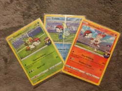 Pokemon "On The Ball" Futsal Promo Set - Grookey, Sobble, Scorbunny - Image 1