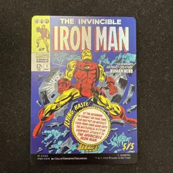 Tony Stark (Borderless) (0392) Marvel Super Heroes Foil - Image 1