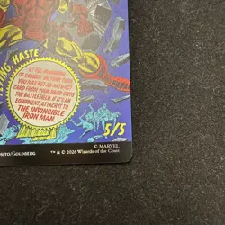 Tony Stark (Borderless) (0392) Marvel Super Heroes Foil - Image 4