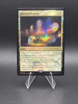 Hidden Hideout (Surge Foil) Commander: TMNT TMC R 0043 - Never Played - Image 1
