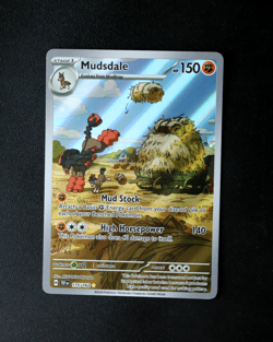 Pokemon Card TCG - Mudsdale 175/162 - Temporal Forces - Illustration Rare - NM ⭐ - Image 1