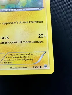 POKEMON PIKACHU 26/83 XY GENERATIONS NON HOLO LP - Image 5
