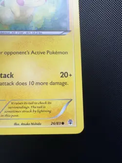 POKEMON PIKACHU 26/83 XY GENERATIONS NON HOLO LP - Image 5