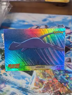 Topps Pokemon Mewtwo Strikes Back Legends Rainbow Holo Movie Animation Edition#1 - Image 1