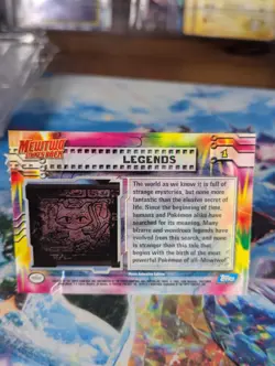 Topps Pokemon Mewtwo Strikes Back Legends Rainbow Holo Movie Animation Edition#1 - Image 4
