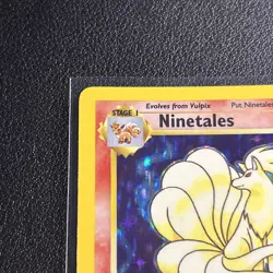 Pokemon Ninetales 12/102 Holo Base Set Unlimited LP - Image 2