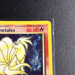 Pokemon Ninetales 12/102 Holo Base Set Unlimited LP - Image 3