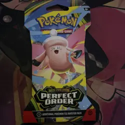 Pokemon Perfect Order Sleeved Booster Pack Factory Sealed x1 - Image 1