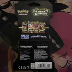 Pokemon Perfect Order Sleeved Booster Pack Factory Sealed x1 - Image 2