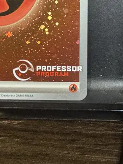 Fire Energy Professor Program Cosmos Holo 002 Pokemon TCG promo - Image 4
