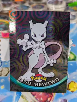 TOPPS POKEMON MEWTWO 2000 TV ANIMATION SERIES 3 #150 FOIL NM - Image 1