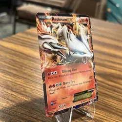 Pokemon Card Reshiram EX Holo LP Next Destinies Ultra Rare 22/99 - Image 3