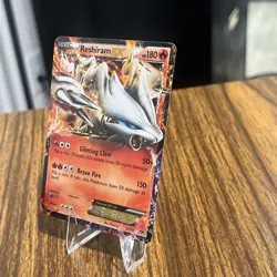 Pokemon Card Reshiram EX Holo LP Next Destinies Ultra Rare 22/99 - Image 4