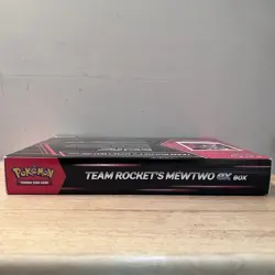 Pokemon TCG Team Rocket’s Mewtwo ex Box Sealed New 4 Packs Promos - Image 3