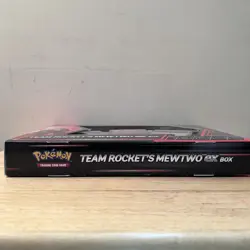 Pokemon TCG Team Rocket’s Mewtwo ex Box Sealed New 4 Packs Promos - Image 4