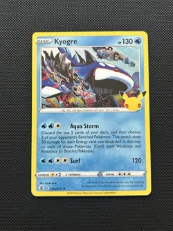Pokemon TCG Celebrations 25th Anniversary 6-Card Lot - Mew Kyogre Groudon + - Image 4