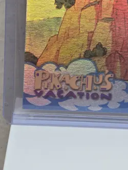 1999 Topps Pokemon Movie Edition PLAYTIME #57 Rare Rainbow Foil - Image 2