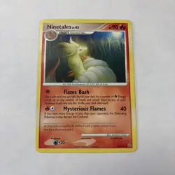 Pokemon TCG: Ninetales LV. 43 36/127 Platinum 2009 Rare - - Image 1
