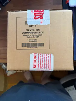 FINAL FANTASY Sealed Commander Deck Display (Set of All 4 Decks) Magic MTG - Image 2