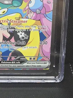 CGC Pristine 10 Pokemon Iono's Bellibolt EX #279 SIR Ascended Heros Holo ASC - Image 4