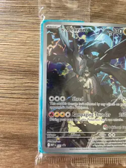 N’s Zekrom Pokemon Center Stamp Sealed Ascended Heroes ETB Promo’s MEP031 - Image 3