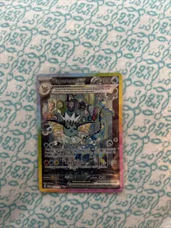 Vaporeon ex 149/131 Prismatic Evolutions Special Illustration Rare Pokemon TCG - Image 1
