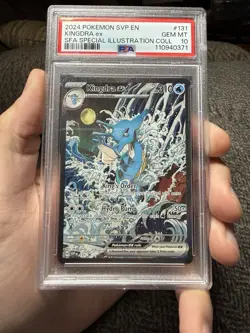 PSA 10 Kingdra ex Special Illustration Promo 2024 Pokemon Card #131 - Image 1