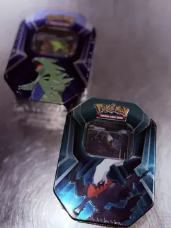 New - Never Opened Pokemon Triple Whammy Tins - 3 Booster Packs + Promo Cards - Image 3