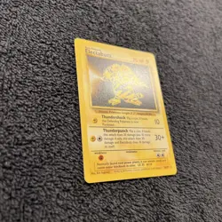 Electabuzz 020/102 Base Set Regular Basic Pokemon EXCELLENT NR MINT! - Image 4