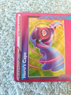 ACE SPEC HERO'S CAPE 152/162 S&V TEMPORAL FORCES POKEMON CARD - Image 3