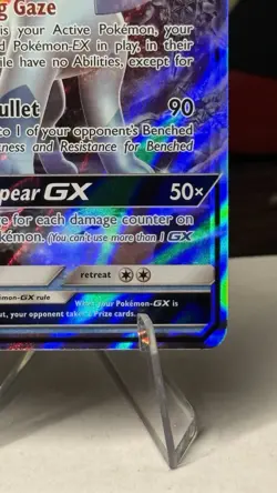 Pokemon TCG Glaceon GX Ultra Prizm Card 39/156 Ultra Rare Holo NM - Image 4