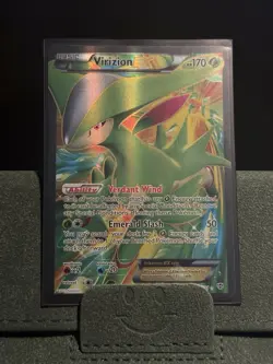 Virizion EX Full Art 96/101 - Plasma Blast - Pokemon Rare TCG Card - Image 1