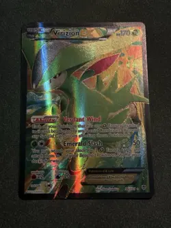 Virizion EX Full Art 96/101 - Plasma Blast - Pokemon Rare TCG Card - Image 2