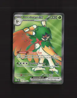 Decidueye ex 100/088 Perfect Order Full Art Ultra Rare Holo Pokemon Card NM - Image 1