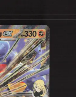 Cynthia's Garchomp ex 104/182 Destined Rivals Ultra Rare Holo Pokemon Card NM - Image 4