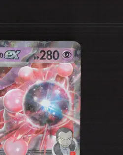 Team Rocket's Mewtwo ex 079/217 Ascended Heroes Ultra Rare Holo Pokemon Card NM - Image 4