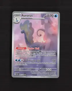 Aurorus 092/088 Perfect Order Full Art Ultra Rare Holo Pokemon Card NM - Image 1