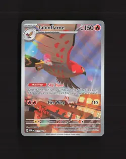 Talonflame 091/088 Perfect Order Full Art Ultra Rare Holo Pokemon Card NM - Image 1