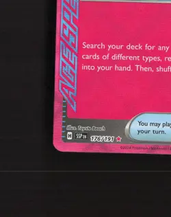 Energy Search Pro 176/191 Surging Sparks Ultra Rare Holo Pokemon Card NM - Image 5