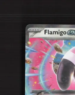 Flamigo ex 160/191 Surging Sparks Ultra Rare Holo Pokemon Card NM - Image 3