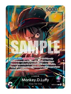 One Piece Playmat & Luffy Card Limited Edition Vol.5 EB02-010 ENGLISH IN HAND - Image 4