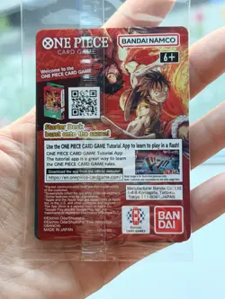 Bandai Namco One Piece Card Game Don!! Card Luffy Your Turn +1000 Holo - Image 2