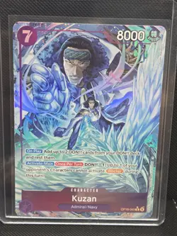 Kuzan OP16-063 Alt Art R The Time of Battle One Piece English NM - Image 1