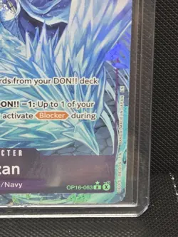 Kuzan OP16-063 Alt Art R The Time of Battle One Piece English NM - Image 4