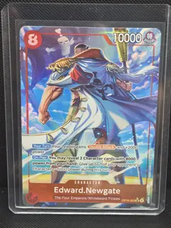 Edward.Newgate Alt Art OP16-003 One Piece Time of Battle ENGLISH - Image 1
