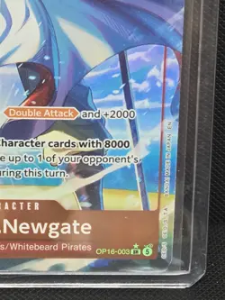 Edward.Newgate Alt Art OP16-003 One Piece Time of Battle ENGLISH - Image 4