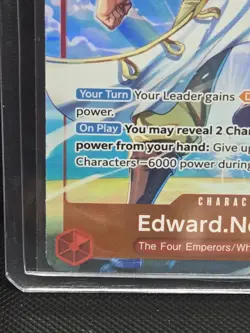 Edward.Newgate Alt Art OP16-003 One Piece Time of Battle ENGLISH - Image 5